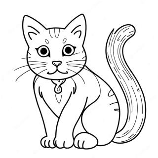 Stray Cat Coloring Page 13147-10920