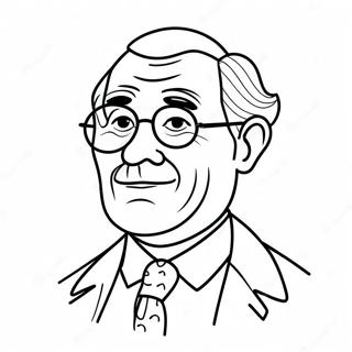 Grandpa Fathers Day Coloring Pages