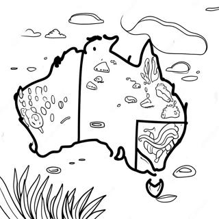 Australia Coloring Page 13177-10943