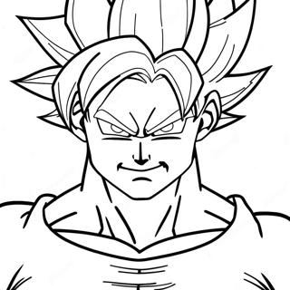 Super Saiyan Goku Coloring Pages