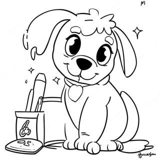 Pupstruction Coloring Page 13217-10976