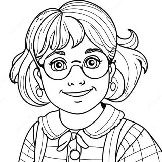 Junie B Jones Coloring Page 13227-10983