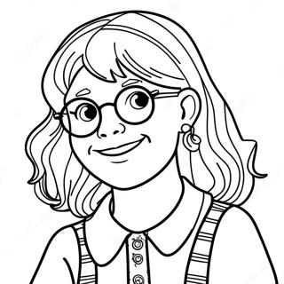 Junie B Jones Coloring Page 13227-10984