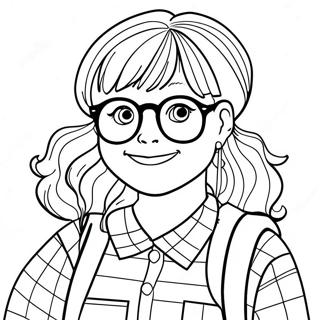 Adventurous Junie B Jones Coloring Page 13228-10986