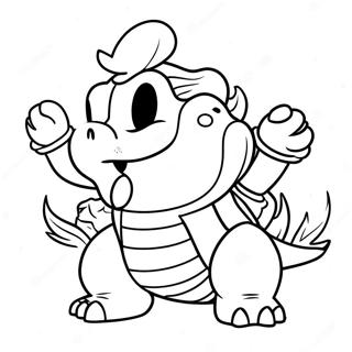 Bowser Jr Coloring Pages