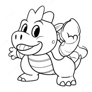 Bowser Jr Coloring Page 13267-11015