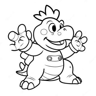 Bowser Jr Coloring Page 13267-11016