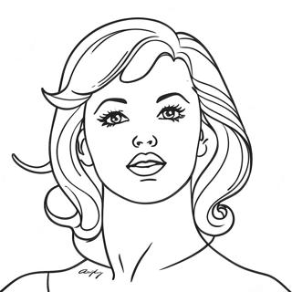 Pop Art Coloring Page 13277-11022