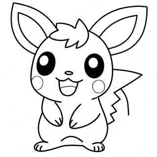 Pichu Coloring Page 13287-11030