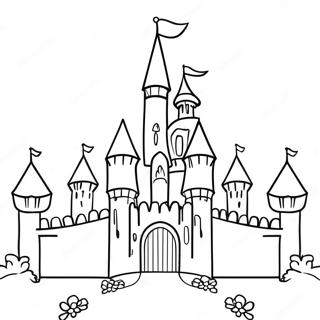 Princess Castle Coloring Pages