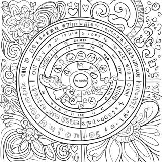 Word Search Coloring Page 13377-11102