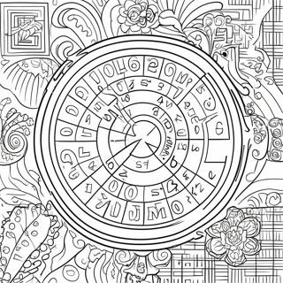 Word Search Coloring Page 13377-11104