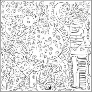 Fun Word Search Coloring Page 13378-11108