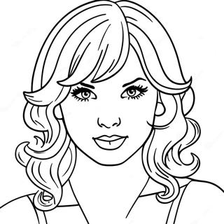 Taylor Swift Speak Now Coloring Page 13397-11118