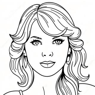 Taylor Swift Speak Now Coloring Page 13397-11120