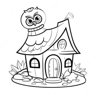 Owl House Coloring Page 1341-1070