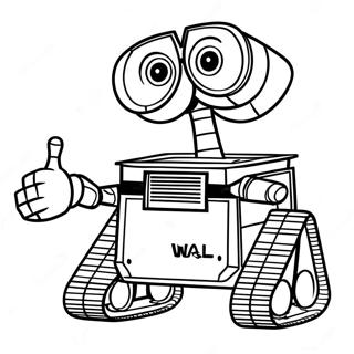 Wall E Coloring Page 13447-11158