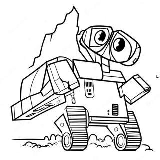 Wall E Coloring Page 13447-11160