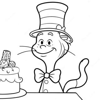 Happy Birthday Dr Seuss Coloring Page 13457-11166