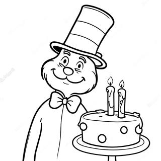 Happy Birthday Dr Seuss Coloring Page 13457-11167