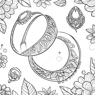 Jewelry Coloring Pages