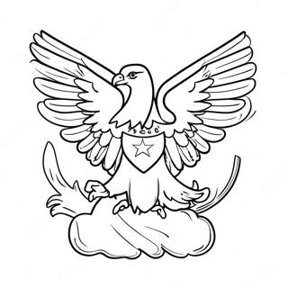 American Symbols Coloring Page 13507-11207