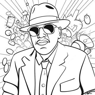 Gangster Graffiti Coloring Page 1351-1078