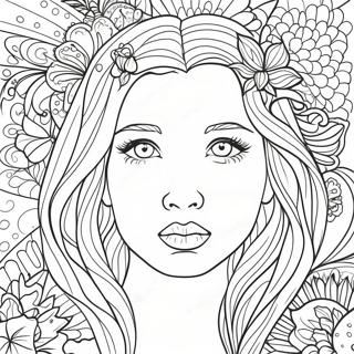 Sad Adult Coloring Page 13548-11232