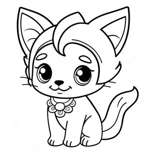 Chibi Animal Coloring Page 13568-11247