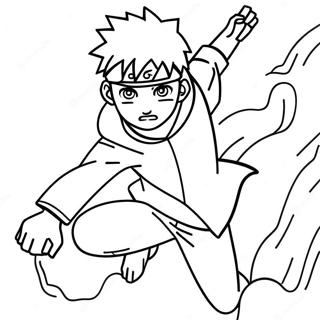 Boruto In Action Coloring Page 13599-11276