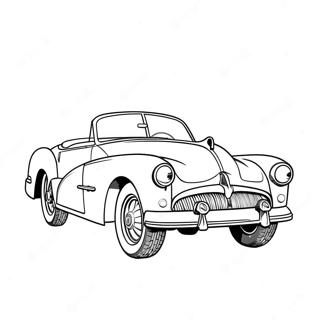 Classic Car Coloring Pages