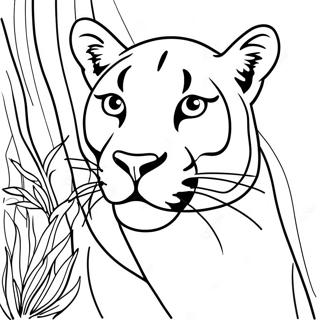 Cougar Coloring Page 13628-11294