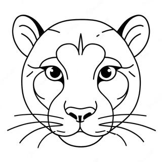 Cougar Coloring Page 13628-11296