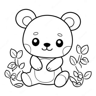 Rilakkuma Coloring Pages