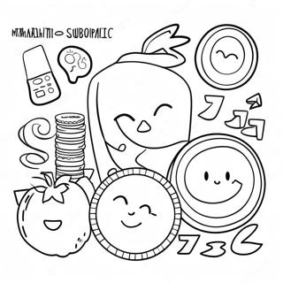 Math 3rd Grade Subtraction Coloring Page 13699-11355