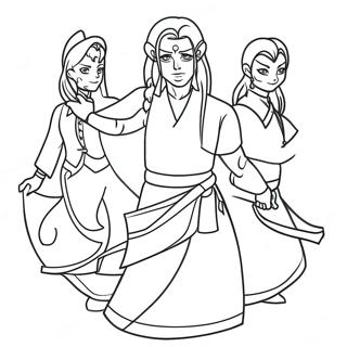 Banban Chapter 4 Characters Coloring Page 13729-11378