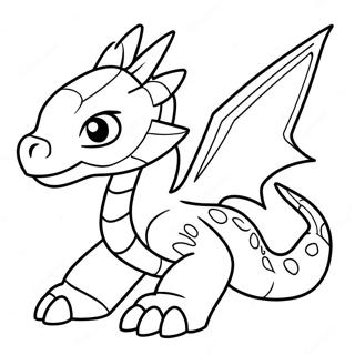 Dragonoid Bakugan Coloring Page 1372-1099