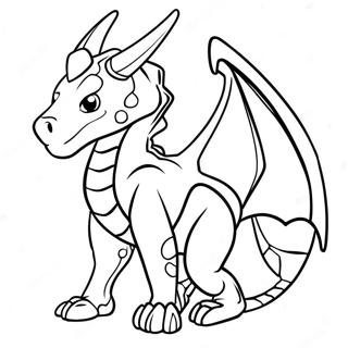 Dragonoid Bakugan Coloring Page 1372-1100