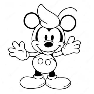 Mickey Mouse Valentine S Day Coloring Page 13738-11382