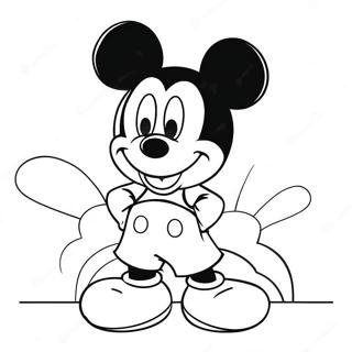 Mickey Mouse Valentine S Day Coloring Page 13738-11383