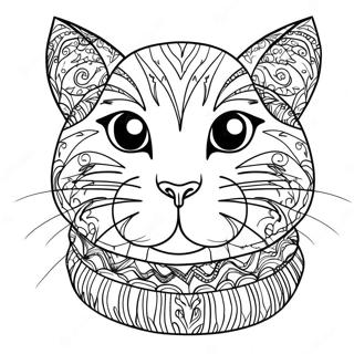 Black Cat Coloring Page 13768-11406