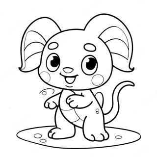 Charming Kwami In Action Coloring Page 13789-11426