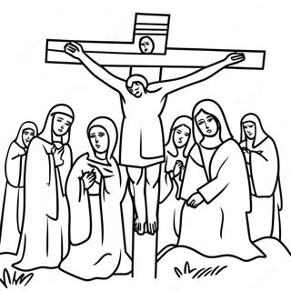 Good Friday Coloring Page 13808-11440