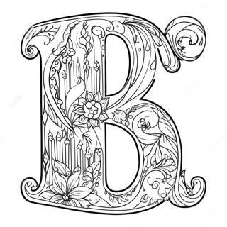 Letter P Coloring Page 1381-1104