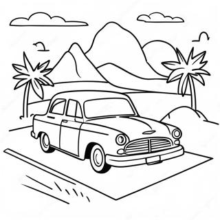 Road Trip Adventure Coloring Page 13868-11488