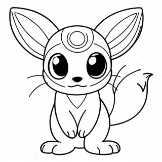 Umbreon Coloring Page 13878-11496