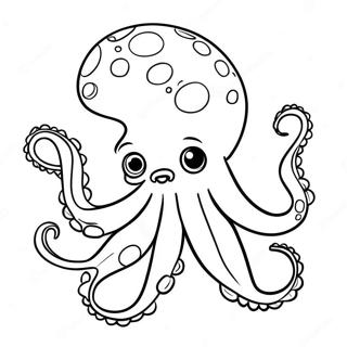 Octopus Coloring Page 1391-1111