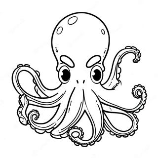 Octopus Coloring Page 1391-1112