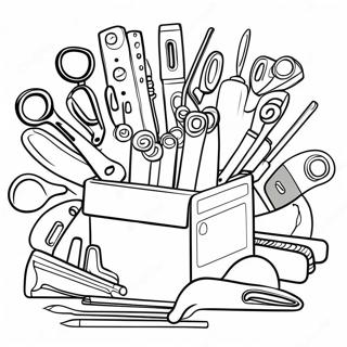 Tools Coloring Pages