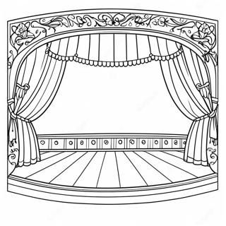 Theatre Coloring Page 13948-11552